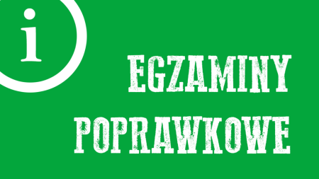 Egzaminy poprawkowe